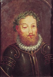 Ritratto di Luis Vaz de Camoes (c.1524-80) XVI-XVII secolo