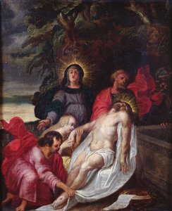 La sepoltura di Cristo, 1699 da Portuguese School