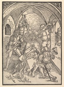 Cristo incoronato di spine da Possibly Albrecht Dürer