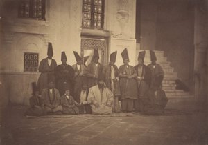 [Nella moschea di Damegan Gli eunuchi] da Possibly by Luigi Pesce.