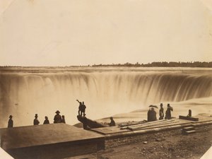 Cascate del Niagara da Possibly by Silas A. Holmes.