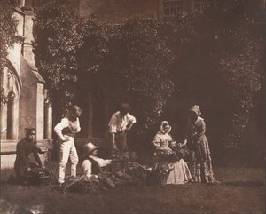 I venditori di frutta da Possibly by William Henry Fox Talbot.