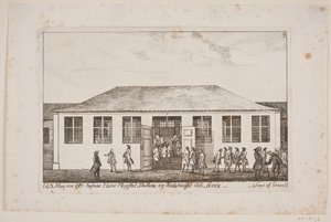 Frederik V visita le scuderie e la scuola di equitazione all