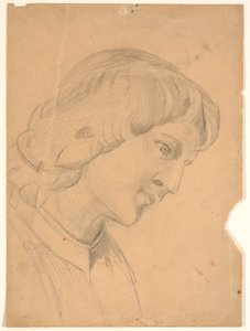 Testa. Studio per angelo da Poul S. Christiansen