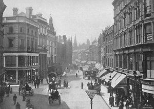 New Street, Birmingham, c1896 da Poulton and Co