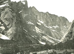 Le montagne di Trolltindane, Horgheim, Norvegia, 1895