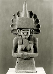 Centeocihuatl, Dea del Mais, Huasteca, c. 1000-1250 da Pre Columbian