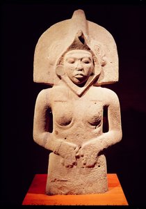 Figura di fertilità femminile, Huaztec da Pre Columbian