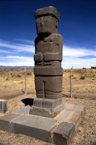 Sito archeologico precolombiano di Tiahuanaco, Bolivia