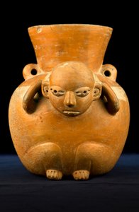 Vaso portante / Arte precolombiana (terracotta)