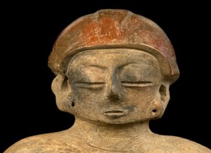 Pre-Columbian statuette / Chorrera art (terracotta)
