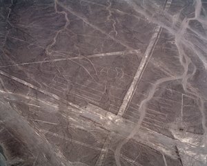 Vista aerea delle Linee di Nazca