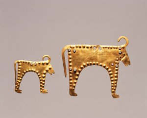 Figure animali dagli scavi di Varna, tomba 36 da Prehistoric Prehistoric