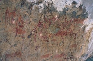Figure umane e animali (pittura rupestre)
