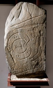 Stele iberica del guerriero di Solana de Cabanas