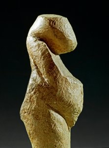 Preistoria: statua di donna gravettiana dal sito di Kostenki (Oblast