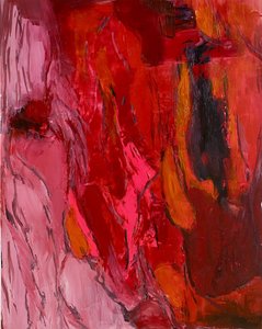 Rosso vivace - Astratto da Preston Harmon