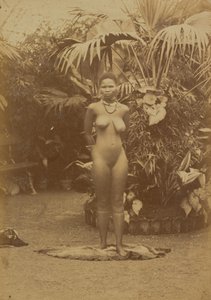 [Donna sudafricana, nuda] da Prince Roland Napoleon Bonaparte