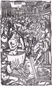 Il martirio di un santo