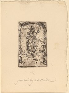 Madonna col bambino da Probably Netherlandish 15th Century