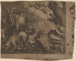 Annunciazione ai pastori da Probably Netherlandish 17th Century