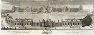 Vista del Palazzo di Caterina a Tsarskoye Selo, 1761 da Prokofy Artemyevich Artemyev