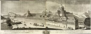 Veduta del Grand Palazzo di Oranienbaum, 1761