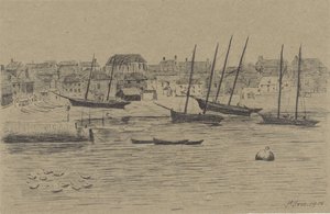 Villaggio di pescatori St. Ives da Prosper Alphonse Isaac