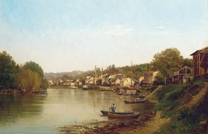 Sulle rive della Senna a Meudon da Prosper Galerne