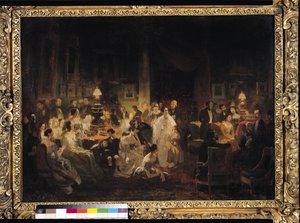 Emile Jean Horace Vernet (1789-1863) che discute l