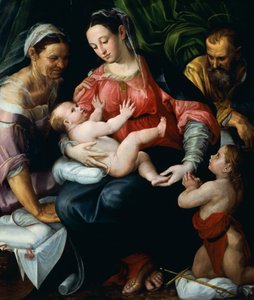 Sacra Famiglia, di Prospero Fontana (1512-1597)