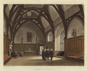Palazzo di Lambeth da Pugin and Rowlandson