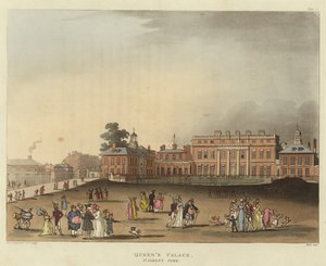 Palazzo della Regina da Pugin and Rowlandson