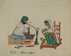 Un calzolaio da Punjabi School