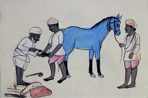 Fabbro di Ferro di Cavallo (Halband) c.1890