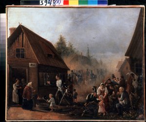 Scena della guerra russo-francese del 1812