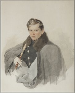 Ritratto del conte Sergey Vasilyevich Trubetskoy 1815-1859, 1835