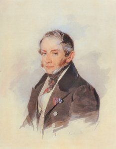 Ritratto del compositore Conte Matvey Vielgorsky 1794-1866, 1830s