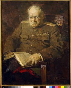 Ritratto del neurochirurgo e accademico Nikolai N. Bourdenko (1876-1946) da Pyotr Ivanovich Kotov