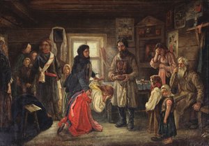Prima del matrimonio, 1900s da Pyotr Ivanovich Tselebrovski