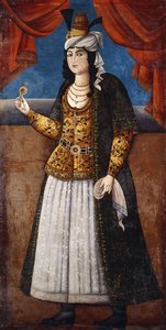 Ritratto di una signora da Qajar School