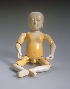 Figura articolata di un ragazzo, periodo Kangxi da Qing Dynasty Chinese School