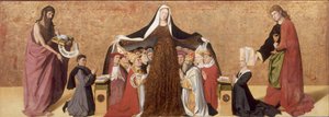 La Vergine della Misericordia della famiglia Cadard, 1453 da Quarton