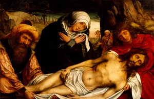 Pietà (1466-1530), Museo Diocesano, Gaeta da Quentin Massys or Metsys