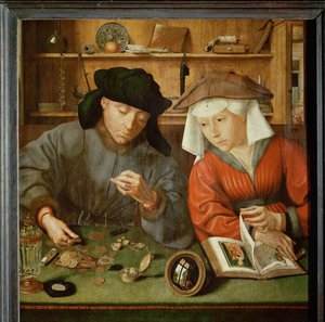 Le preteur et sa femme - L