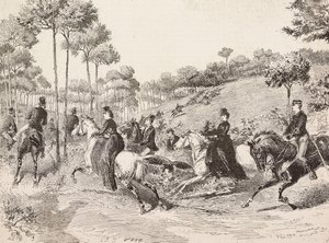 Viaggio di caccia dei milanesi, Italia da Quinto Cenni