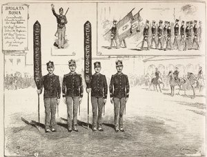 Ispezione della Brigata Roma dell
