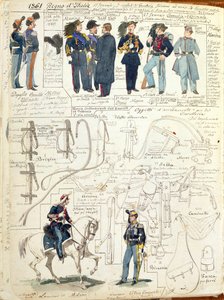 Uniformi ed equipaggiamenti di varie forze del Regno d