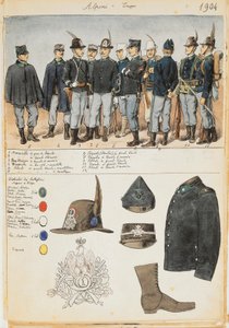 Uniformi degli Alpini del Regno d
