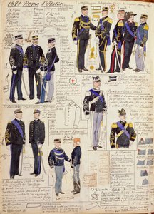 Vari uniformi del Regno d
